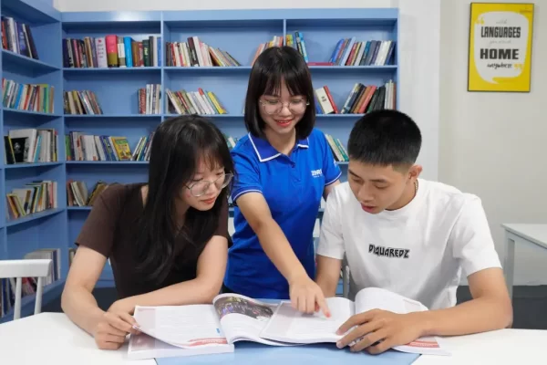 Học sinh có nền tiếng Anh khá 